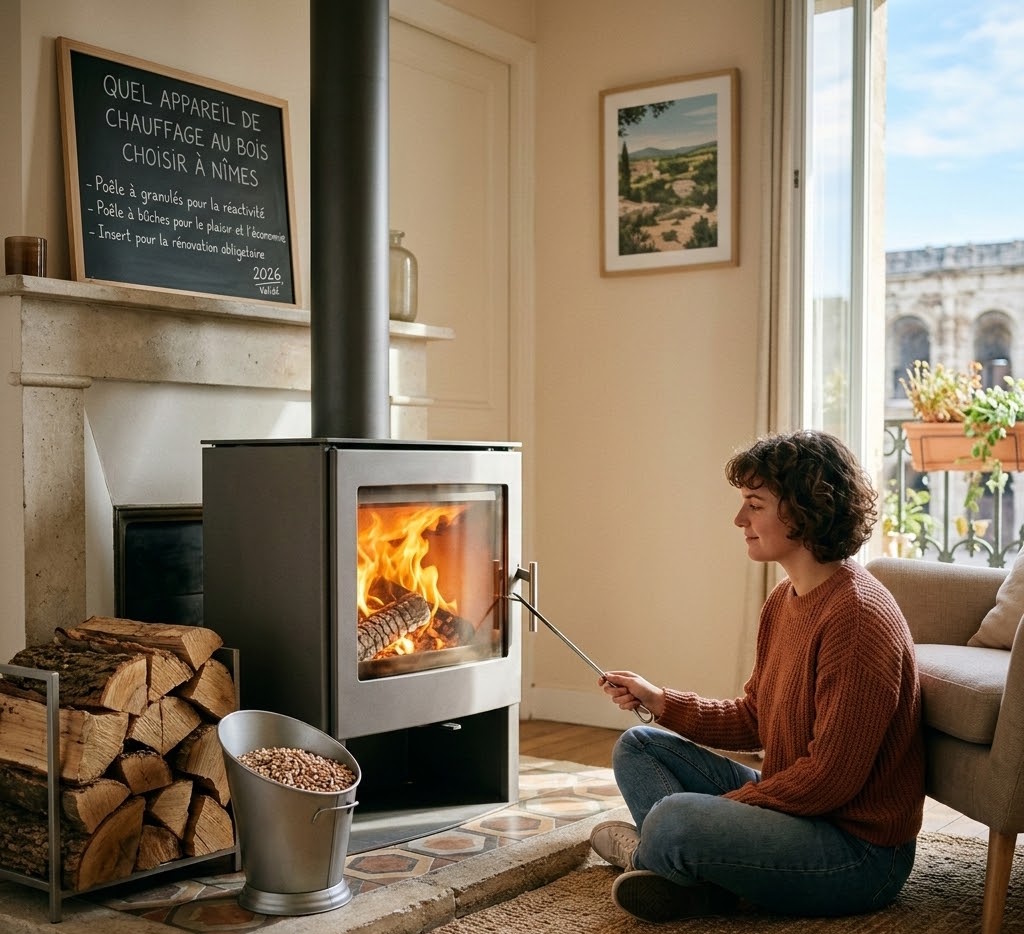 quel appareil bois chauffage Quissac - Côté Granulés